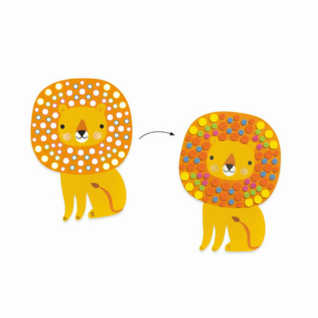 Djeco | Mosaiken für Kleine: Dschungeltiere