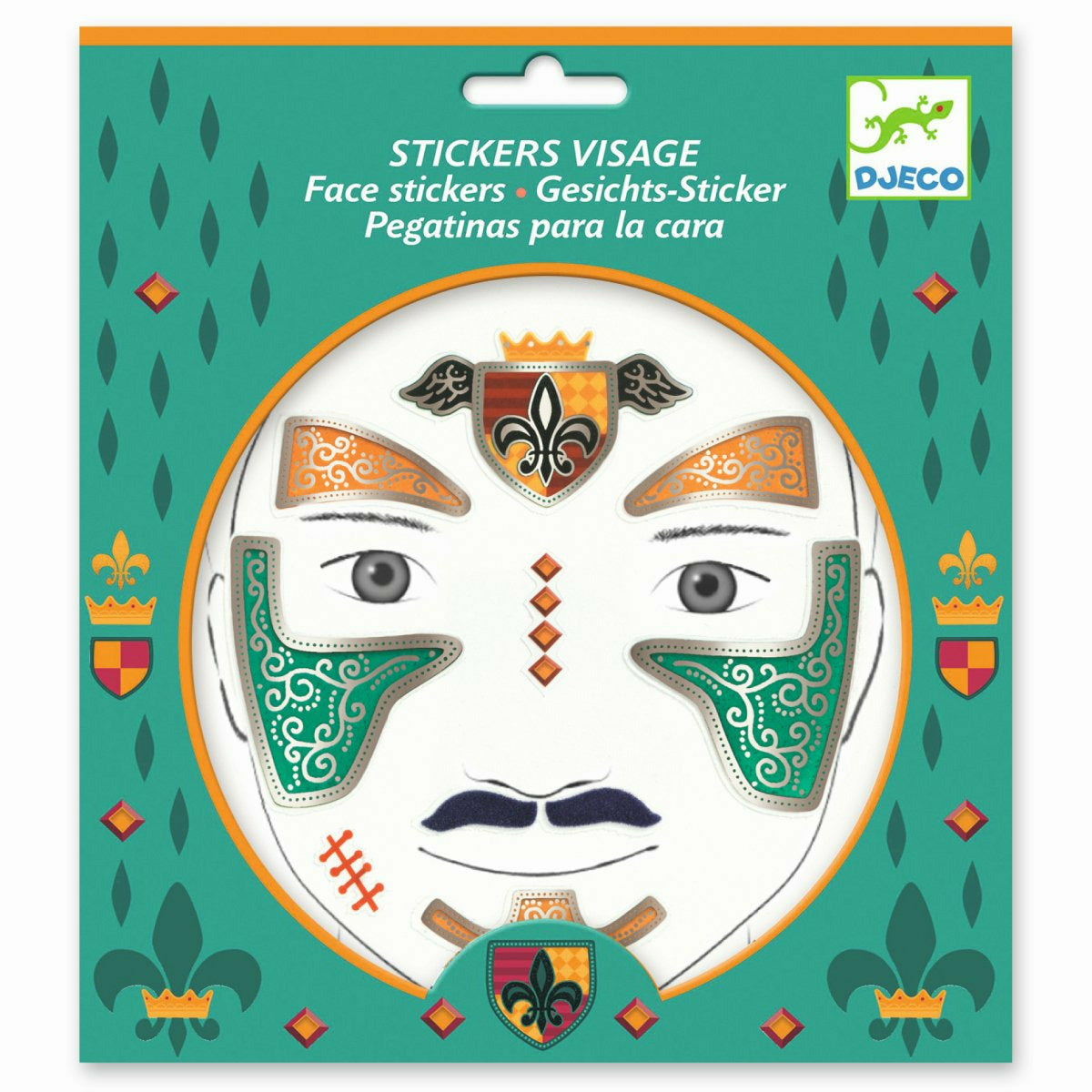 Djeco | Gesichtssticker: Knight