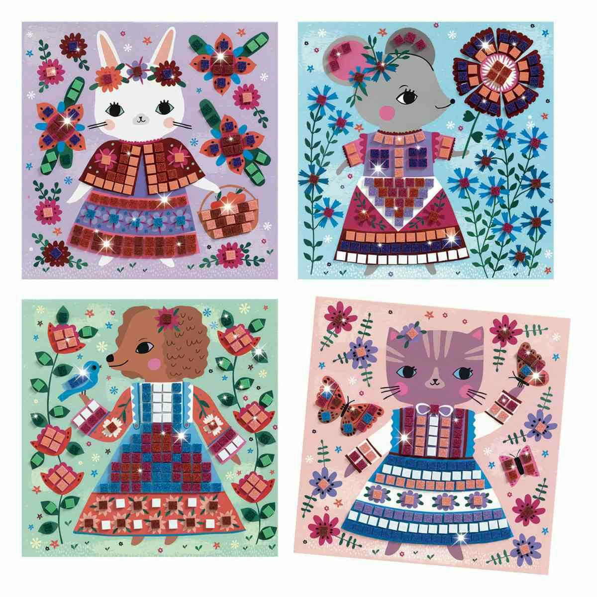 Djeco | Mosaike: Lovely pets