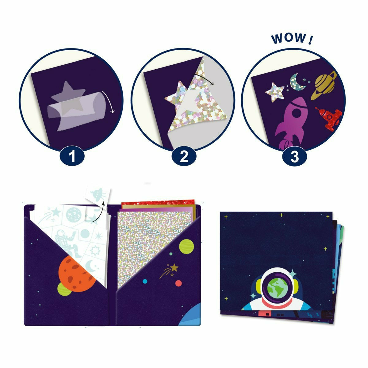Djeco | Artistic Patch: Weltall