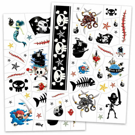Djeco | Tattoos: Pirates