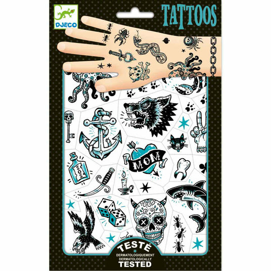 Djeco | Tattoos: Dark side