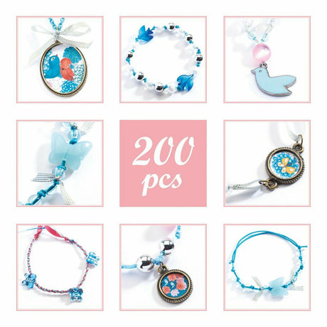 Djeco | Schmuck basteln: Perlen und Vögel *