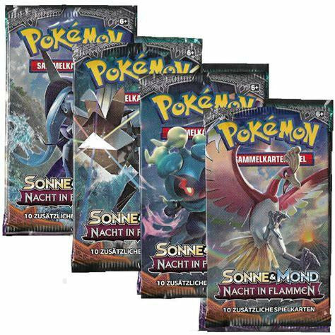 Pokémon |  PKM SM03 Nacht in Flammen Booster **