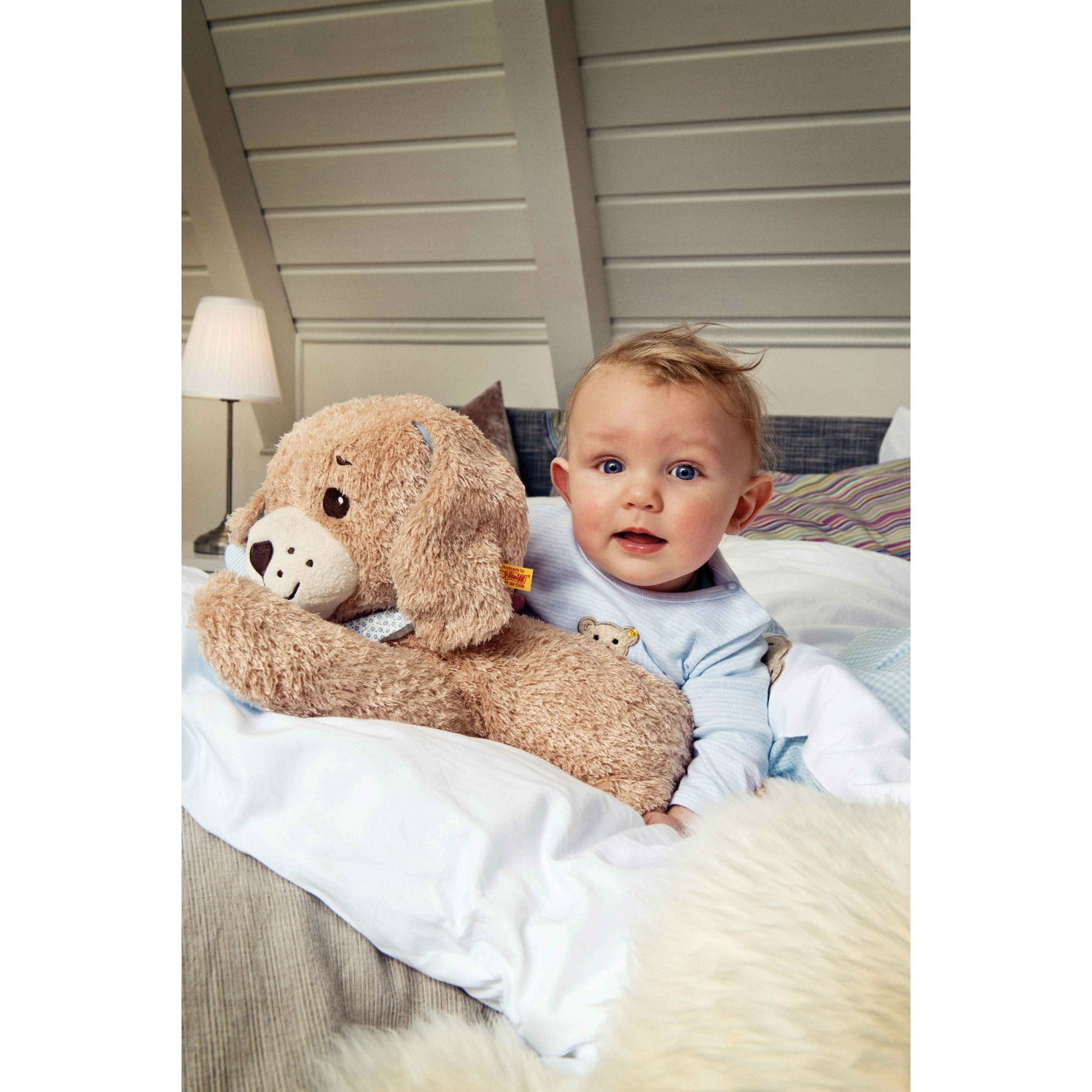 Steiff® | Gute-Nacht-Hund Spieluhr | 22 cm