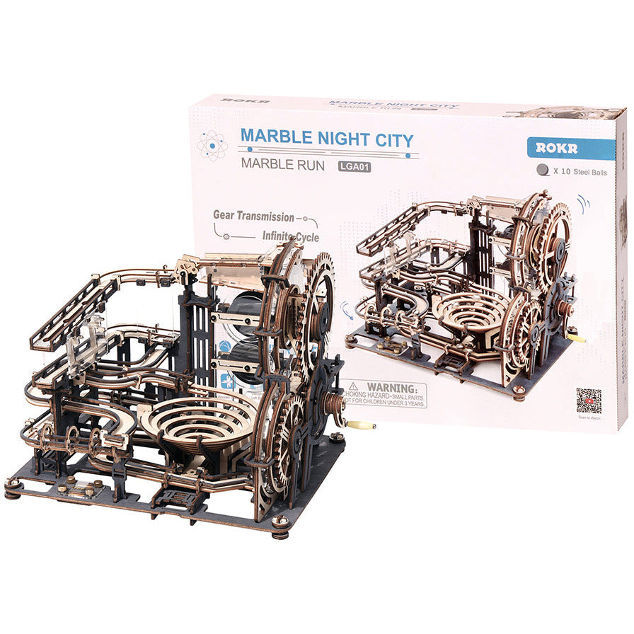 ROKR | DIY | Marble Night City - Murmelbahn