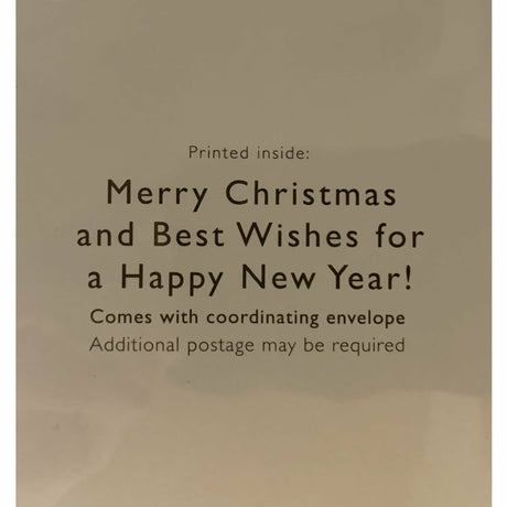 Meri Meri Christmas Card - Mit Glitzer Rentiergeweih