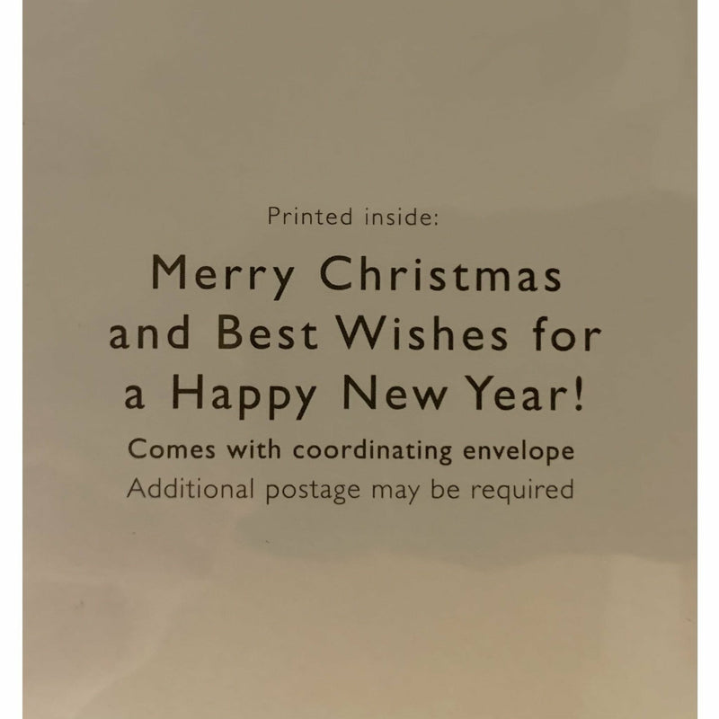 Meri Meri Christmas Card - Mit Glitzer Rentiergeweih