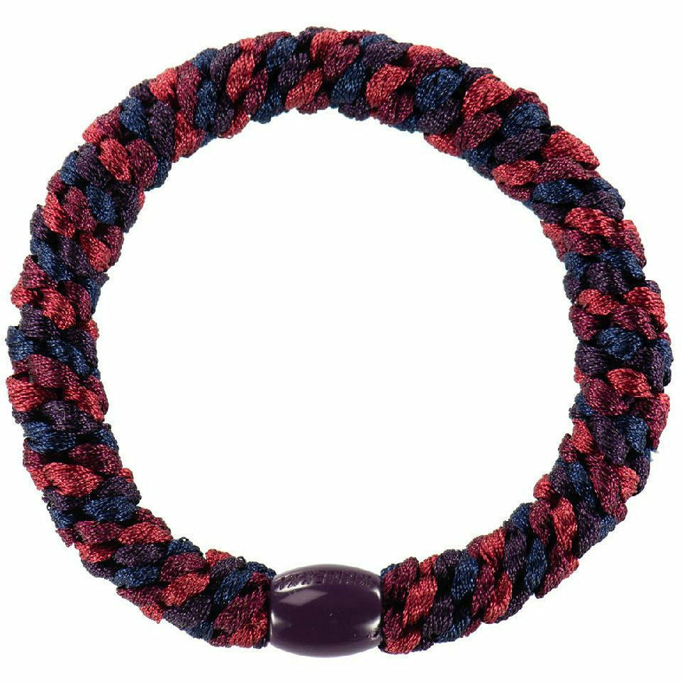 Kknekki | Haargummi - Mix Bordeaux-Navy - Mix Bordeaux-Navy