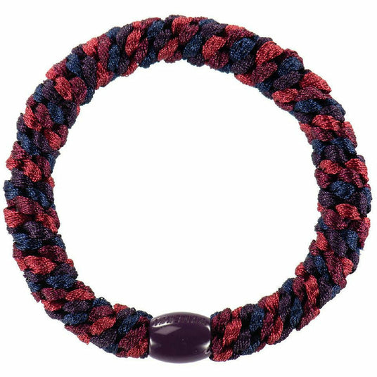Kknekki | Haargummi - Mix Bordeaux-Navy - Mix Bordeaux-Navy