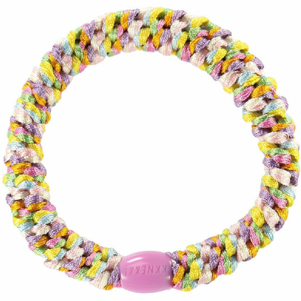 Kknekki | Haargummi - Pastell Rainbow - Pastell Regenbogen