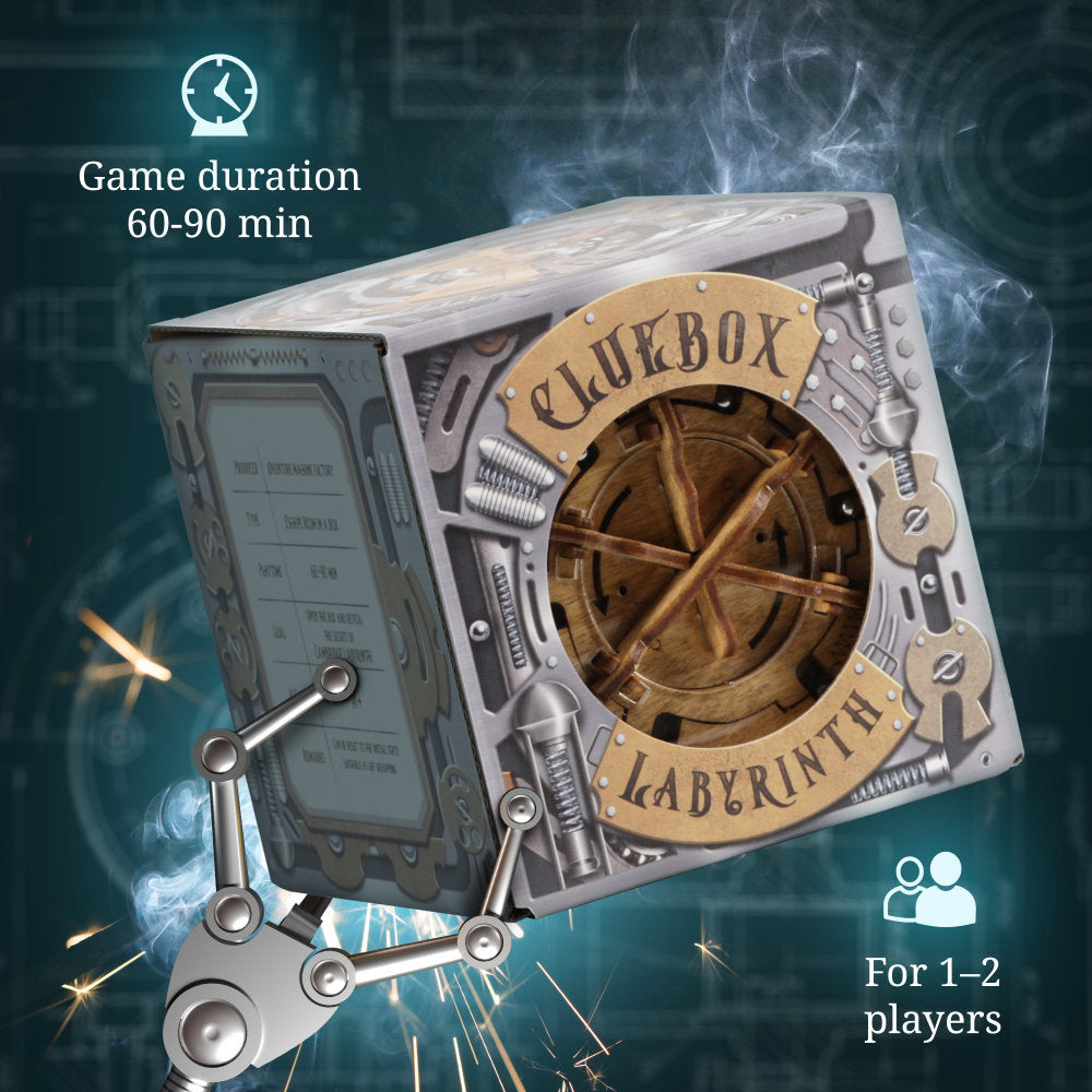 Cluebox | Escape Room in einer Box | Cambridge Labyrinth