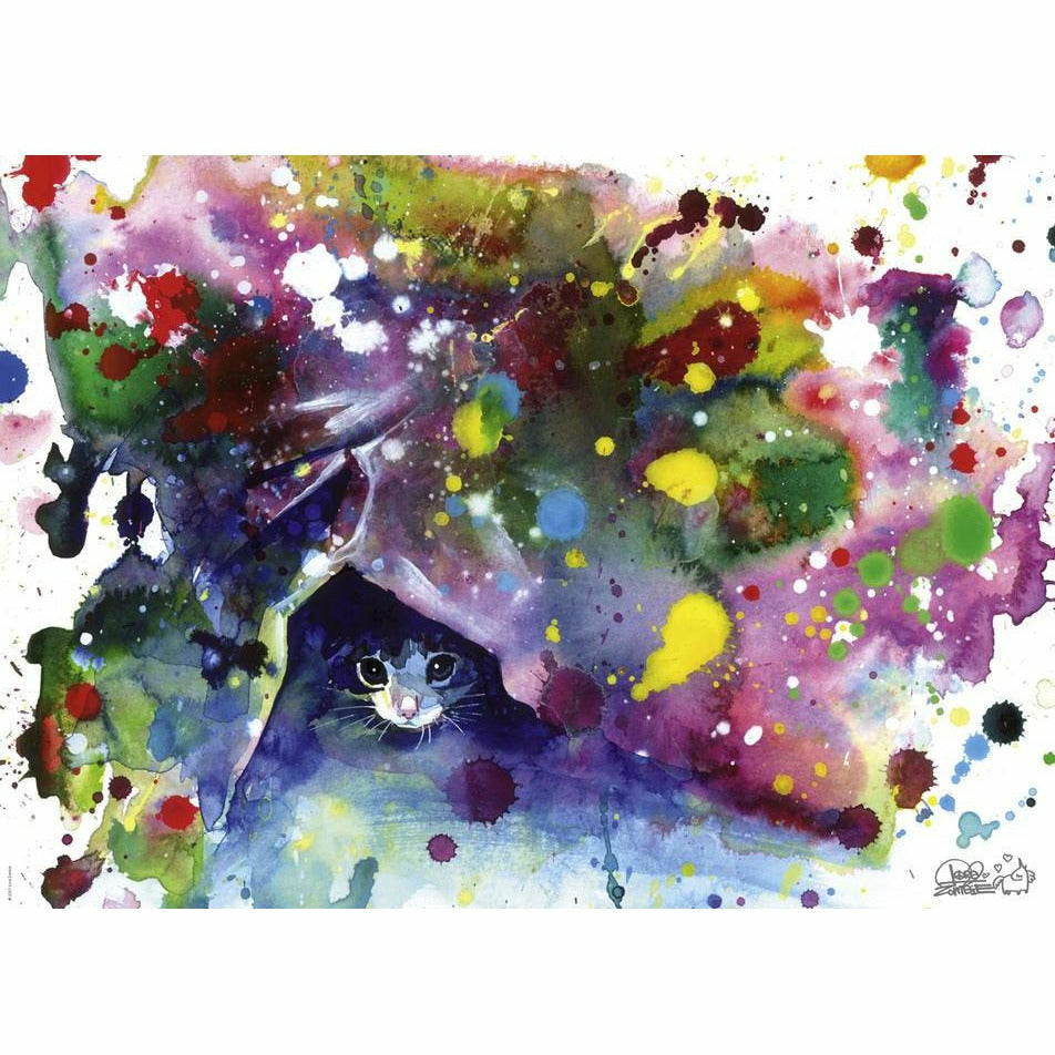 Meow, Free Colours  -  Puzzle  -  1000 Teile