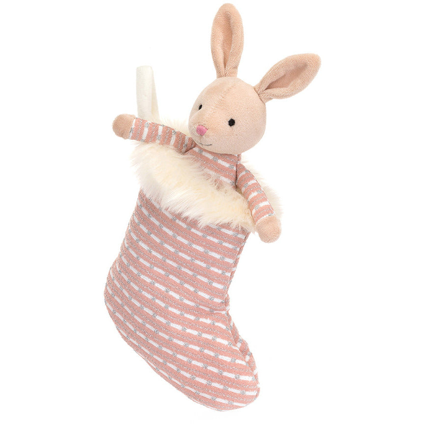 Jellycat | Shimmer Stocking Bunny