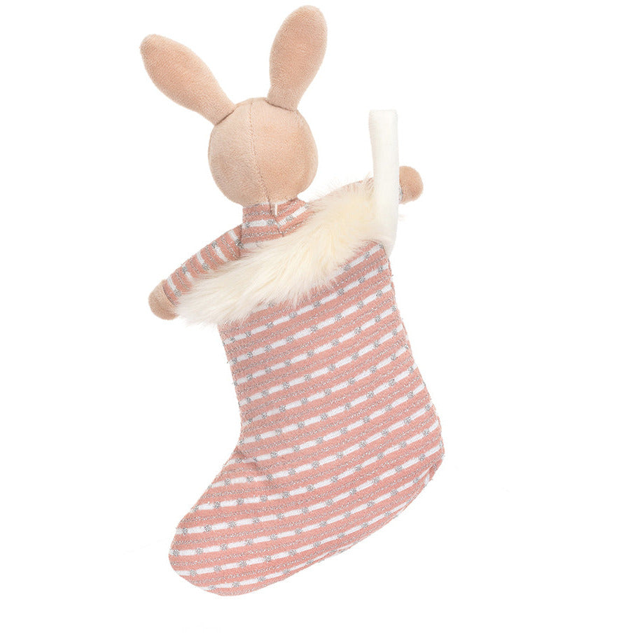 Jellycat | Shimmer Stocking Bunny