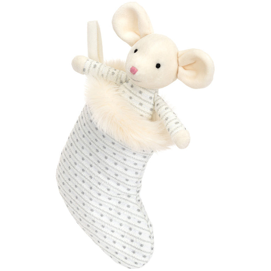 Jellycat | Shimmer Stocking Mouse