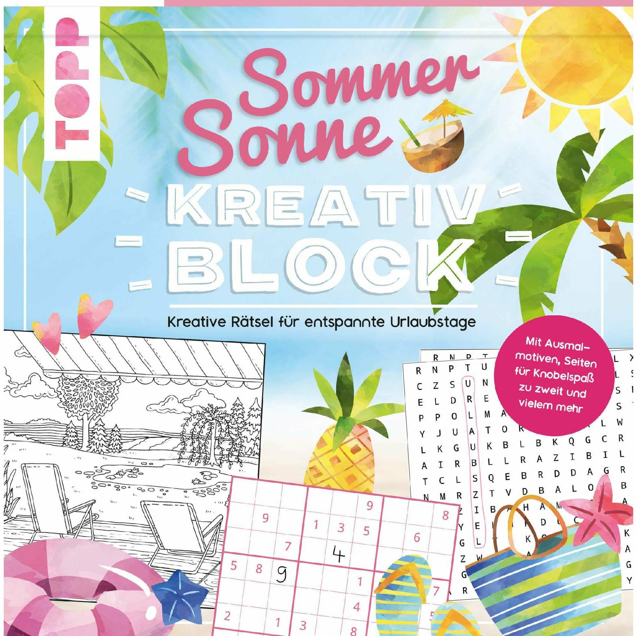 TOPP | Sommer-Sonne-Kreativblock