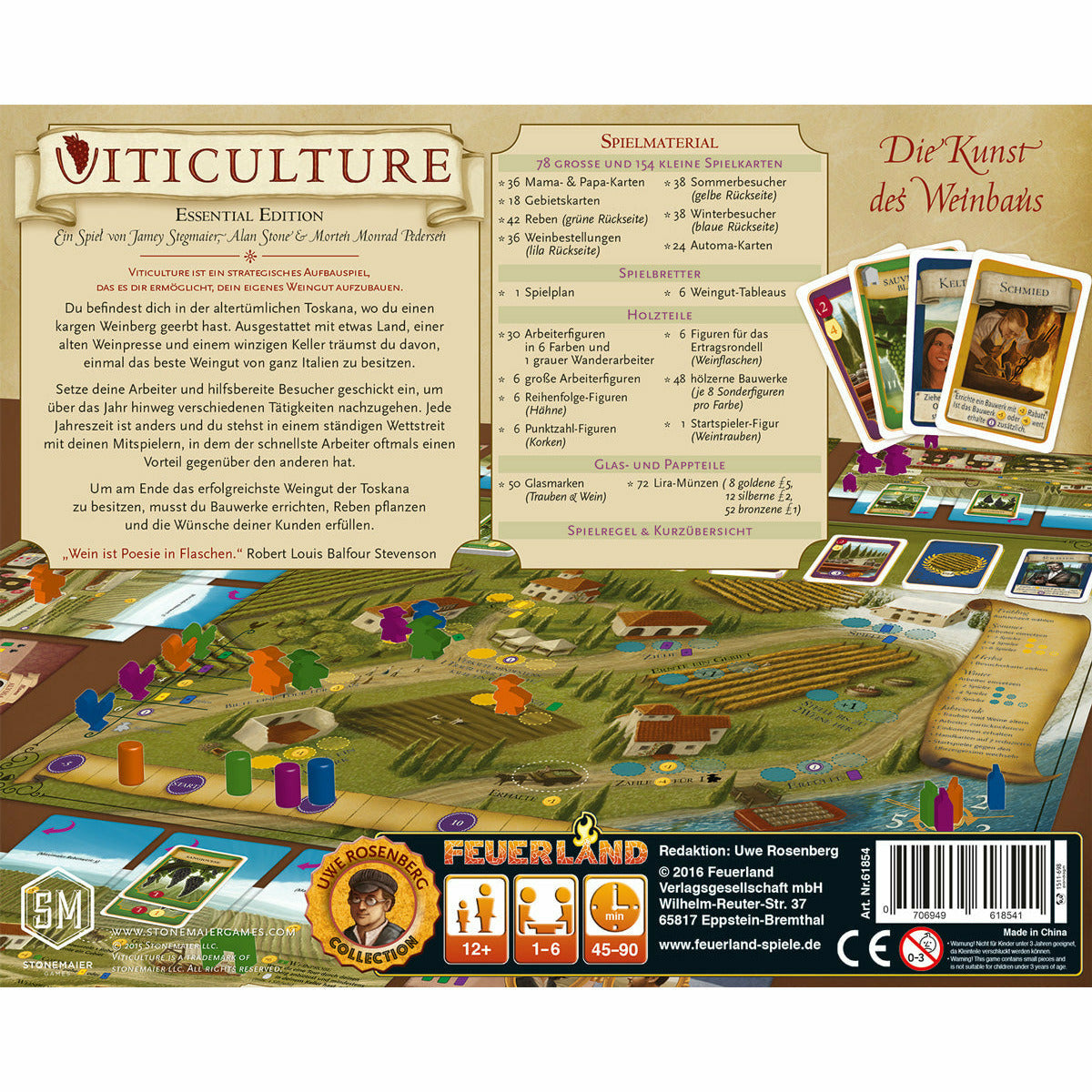 Feuerland Spiele | Viticulture (Essential Edition) |