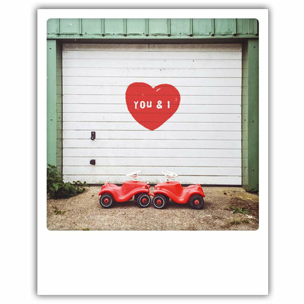 Postkarte | you & i heart