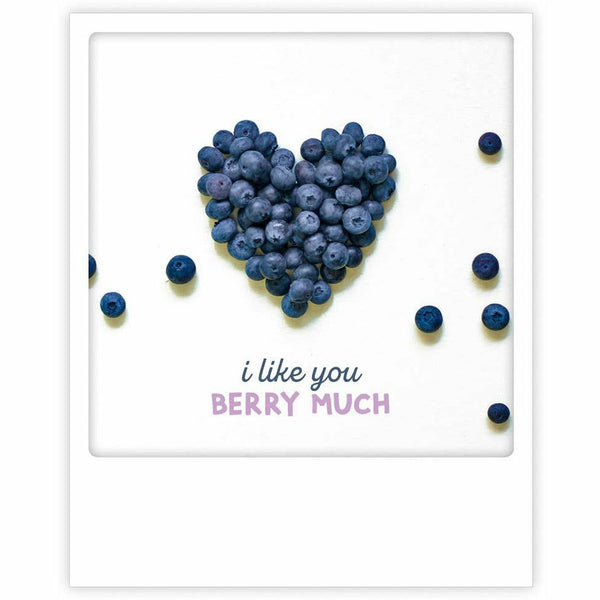 Postkarte | i like you berry much