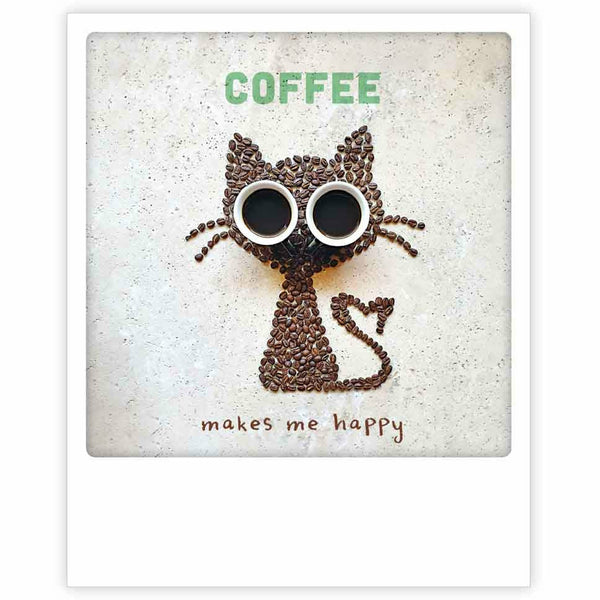 Postkarte | happy coffee
