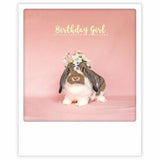 Postkarte | birthday girl