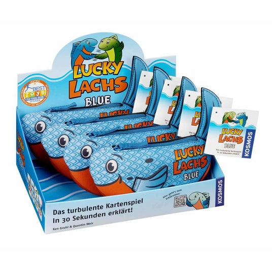 Lucky Lachs blau (4 Ex. im Display)