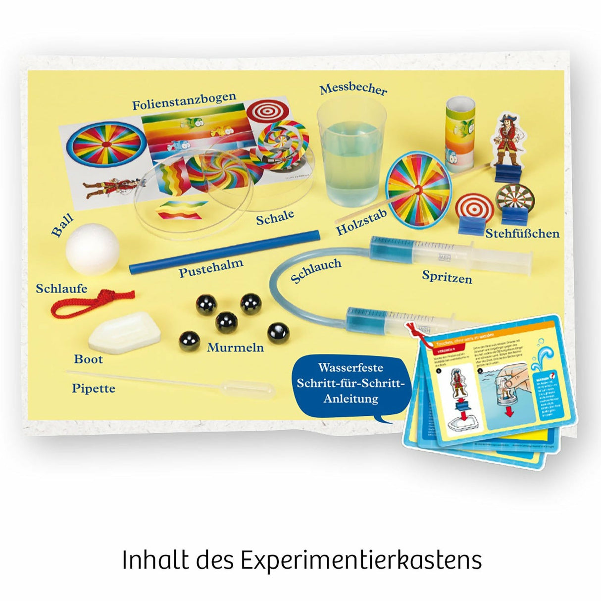 KOSMOS | Experimente für die Badewanne