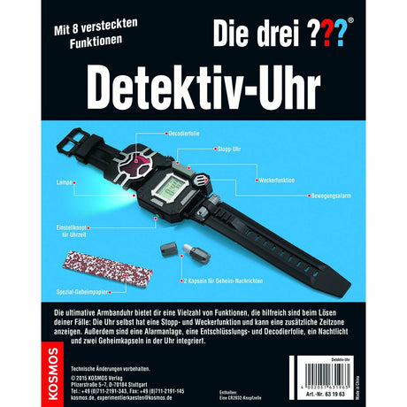 KOSMOS | Die drei ??? Detektiv-Uhr