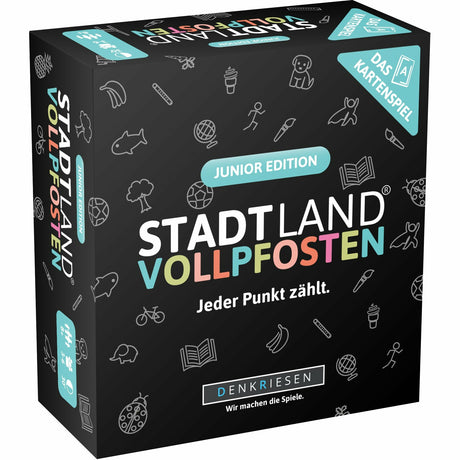 DENKRIESEN – STADT LAND VOLLPFOSTEN – Das Kartenspiel –