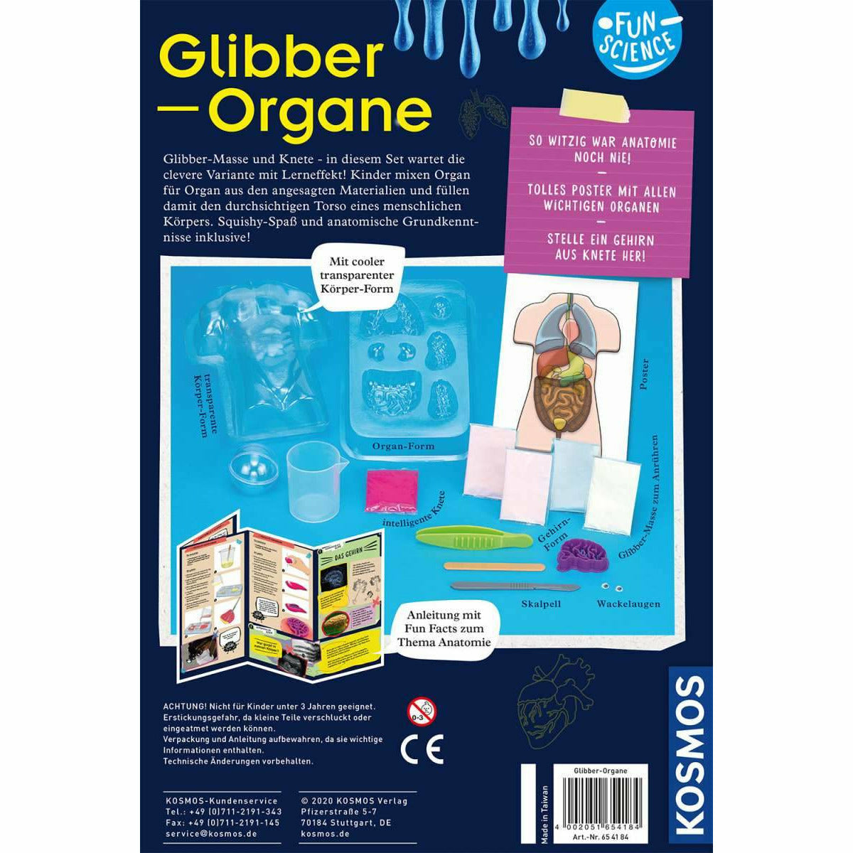 Fun Science Glibber-Organe