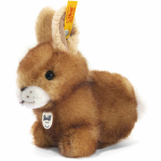 Hoppel Hase 14 braun gespitzt sitzend