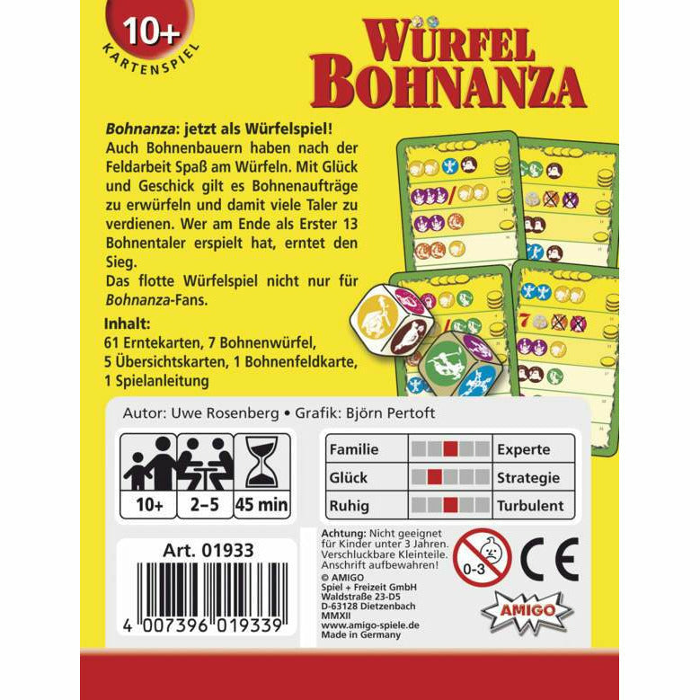 Würfel Bohnanza