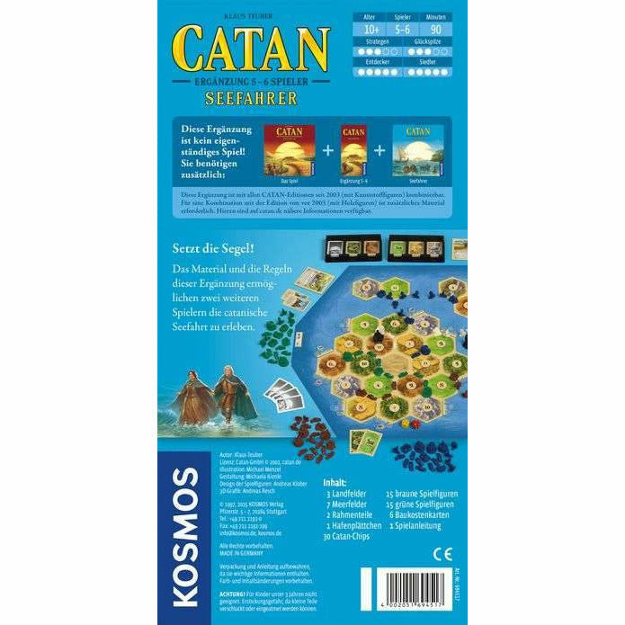 KOSMOS | Catan - Seefahrer Ergänzung 5-6 Spieler
