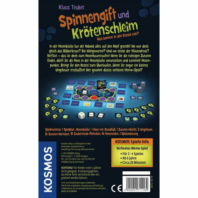 Spinnengift und Krötenschleim