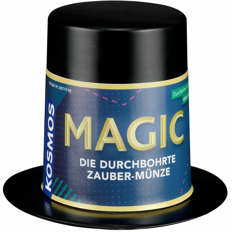 Magic Mini Zauberhut - Die durchbohrte Zauber-Münze