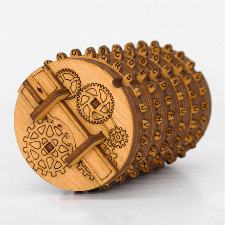 Cluebox | Cryptex Bausatz aus Holz | Kryptos