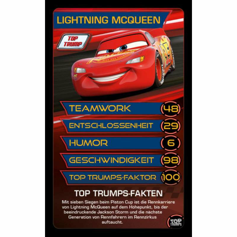 Top Trumps - Disney Cars 3