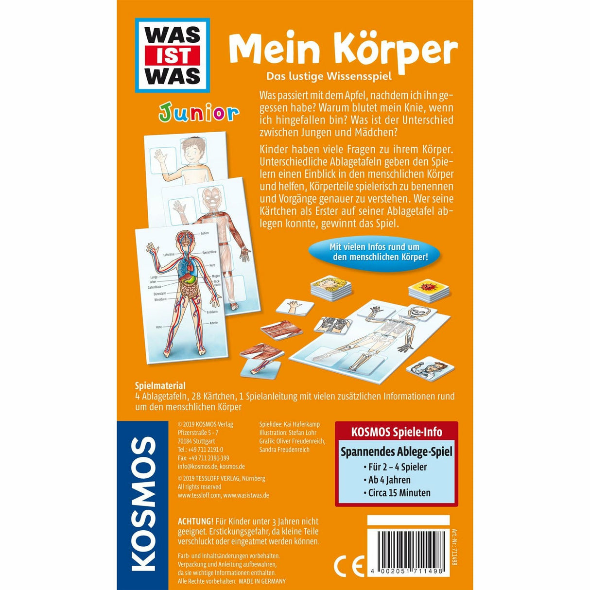 KOSMOS | WAS IST WAS Junior - Mein Körper