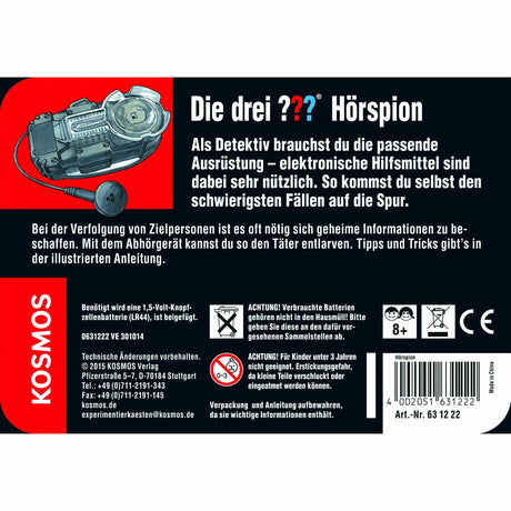 KOSMOS | Die drei ??? Hörspion (große Dose)
