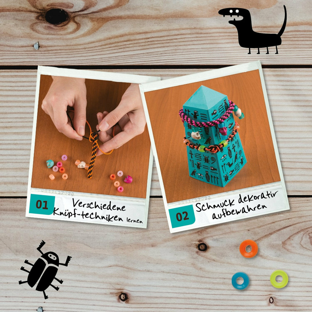 KOSMOS | Armbänder knüpfen