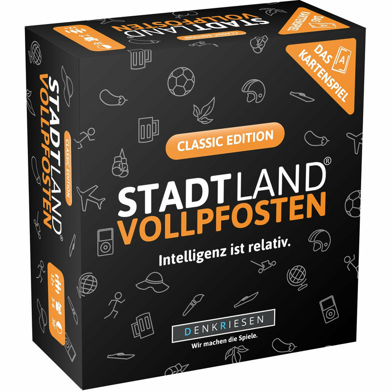 STADT LAND VOLLPFOSTEN – Das Kartenspiel – Classic Edition