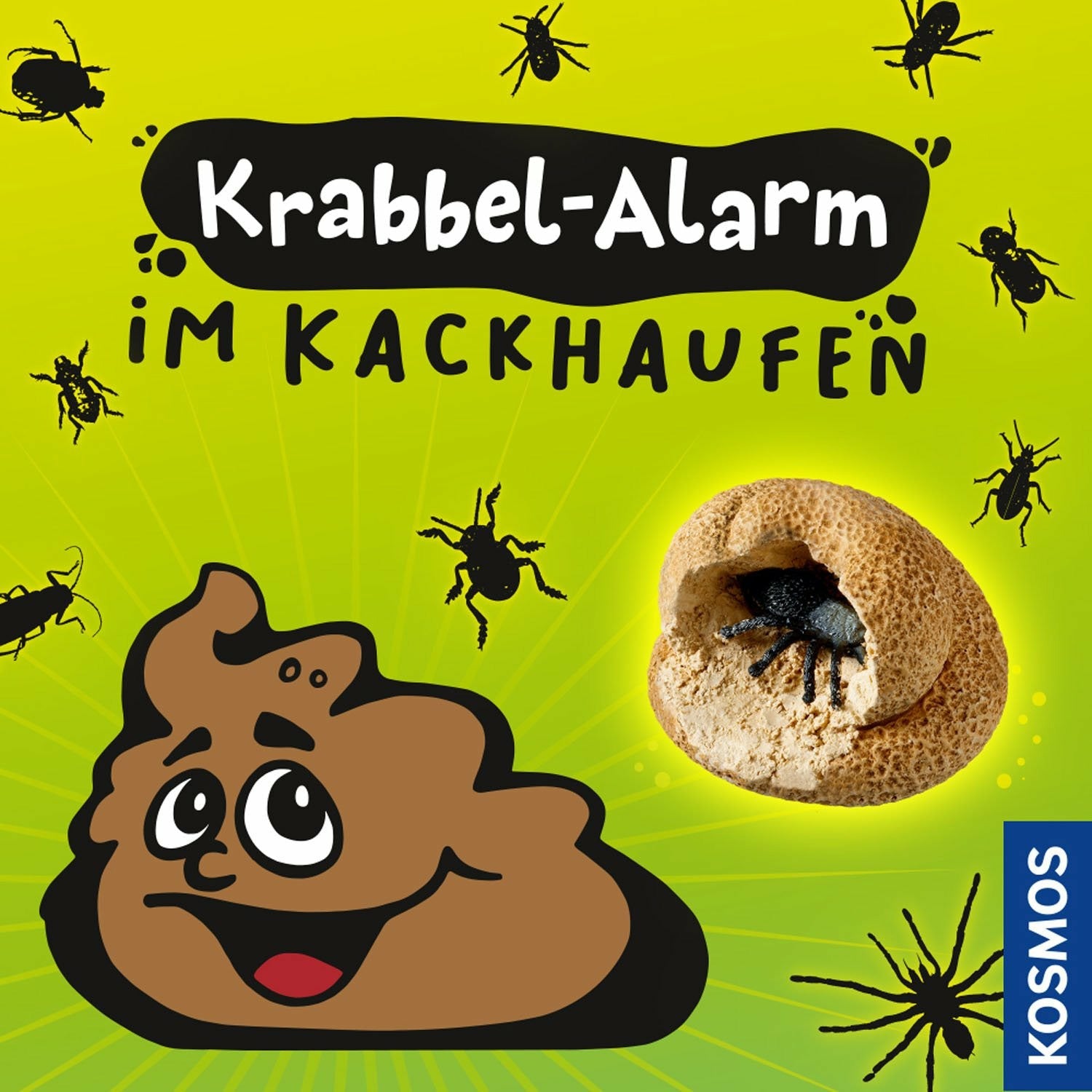 Krabbel-Alarm im Kackhaufen (24 Ex. im Display)