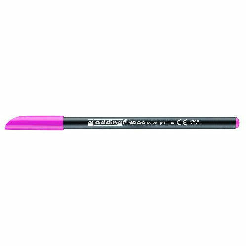 Fasermaler edding 1200 colourpen, 1 mm, rosa