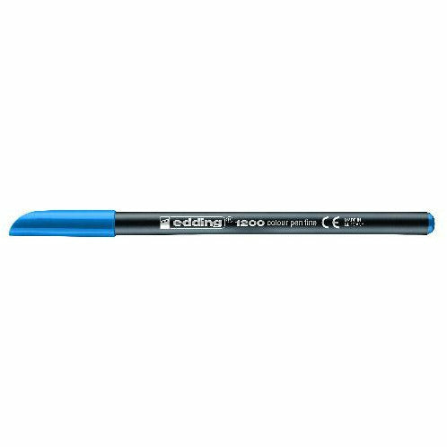 Fasermaler edding 1200 colourpen, 1 mm, hellblau