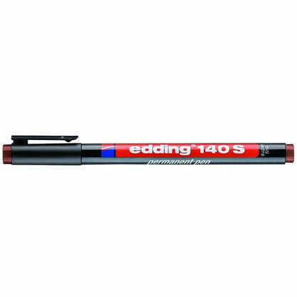 Permanent Pen edding 140 S, 0,3 mm, braun
