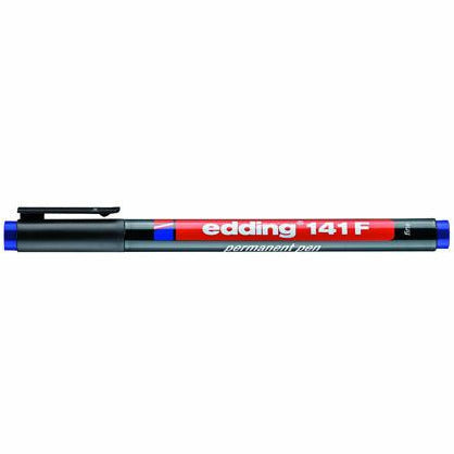 Permanent Pen edding 141 F, 0,6 mm, blau