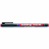 Permanent Pen edding 142 M, 1 mm, rot