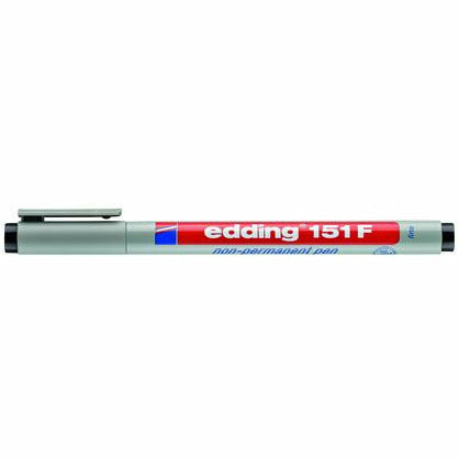 Non-permanent Pen edding 151 F, 0,6 mm, schwarz