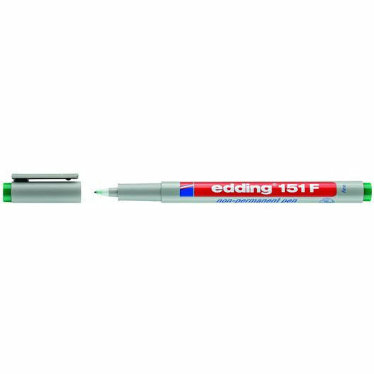 Non-permanent Pen edding 151 F, 0,6 mm, grün